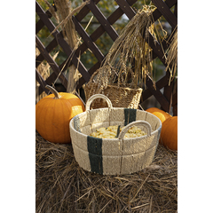Корзина плетеная овальная bodhran nature из коллекции ethnic, размер m