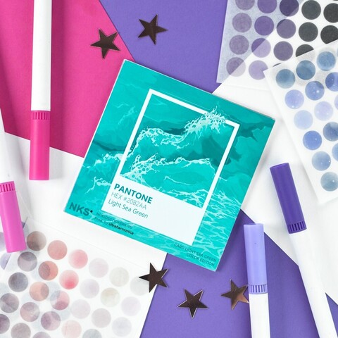 Стикер LIGHT SEA GREEN