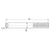 Ideal Standard A7573AA промо комплект для душа CERATHERM T100 (307110)
