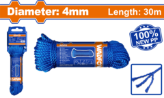 Веревка 4 мм 30 м (64) WADFOW WRZ1304