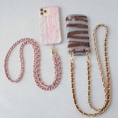 Ручка с цепочкой (сиреневый) S-57