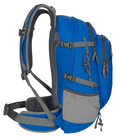 Картинка рюкзак туристический Redfox Trail 40 темно-синий - 3