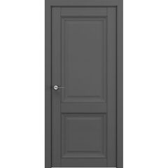 Купить Межкомнатная дверь ПЭТ Элеганс-9 графит глухая