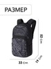 Картинка рюкзак городской Dakine campus premium 28l Mayhem Black - 3