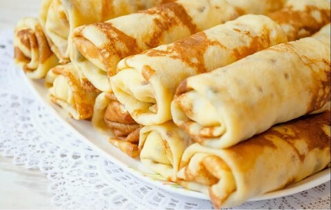 Блины сладкие с начинкой