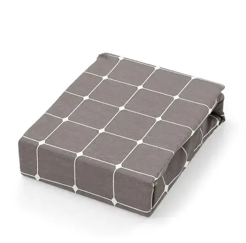 Простыня на резинке 200*160*25 SQUARE CLASSIC, 100% хлопок