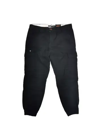 Брюки Admiited & Feeling на резинке (черные)