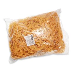 
          Резинки для денег банковские 55 мм, Alingar, 1000 гр, каучуковые, пакет