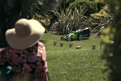 Газонокосилка Greenworks G40LM49DBK4 40V (49 см) аккумуляторная, с АКБ 4 А/ч и ЗУ