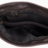 Сумка Саломея 485 эко-замша шоколад