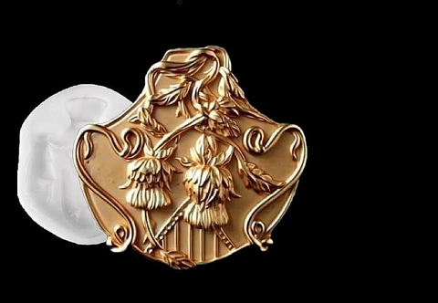 Силиконовый молд Композиция Репей