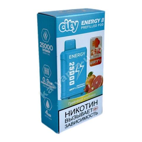 Картридж City Energy 2 - Грейпфрут Клубника 25000 затяжек