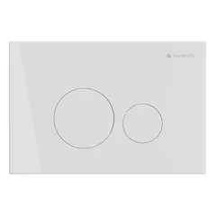 Панель смыва Aqueduto CIRCULO Novo, белый глянец