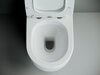 Ceramica Nova Metropol CN4001 Напольный пристенный унитаз с бачком с ультра тонким сидением с функцией плавного закрытия, цвет: белый