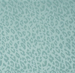 Атлас жаккард "Моар" леопард, 100 г/м2, ш. 150 см, полынь