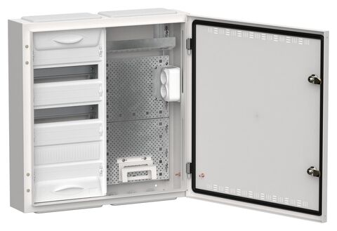 TITAN 5 Корпус комбинированный ЩРн-36 (2х36) белый IEK