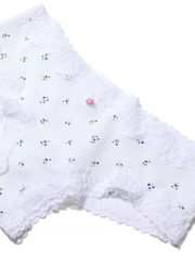 STRETCH COTTON ЧИИКИ С КРУЖЕВНОЕ ТЕСЬМОЙ