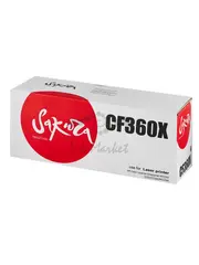 Картридж Sakura CF360X (508X) для HP LJ EntM553n, LJ EntM553X, LJ EntM553dn, LJ EntM552dn, черный, 12500 к.