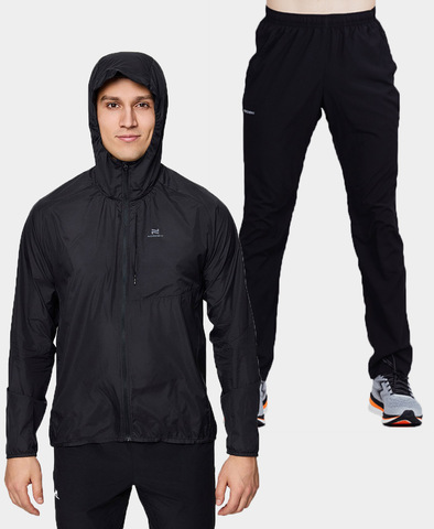 Ультралегкий беговой костюм Nordski Easy Run Light Black мужской