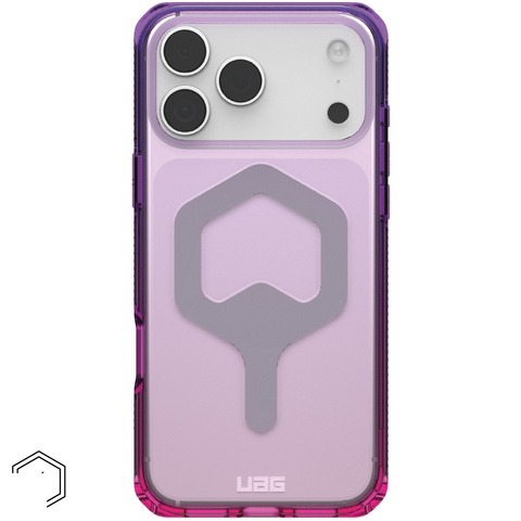 Чехол Uag Plyo Case для iPhone 17 Pro Max, Фиолетовый/Розовый | Purple/Pink Ombre