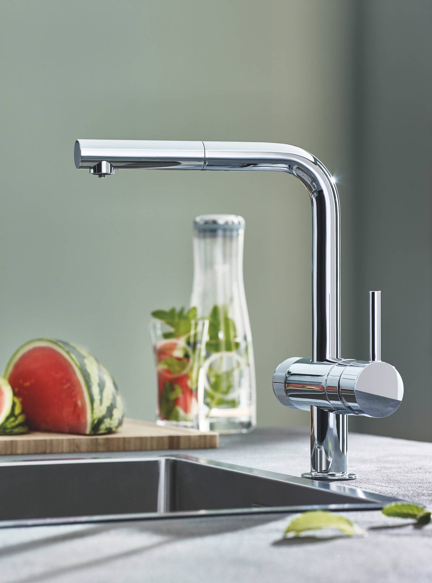 Смеситель для кухни Grohe Blue Pure Minta 119706