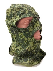 Купить Подшлемник камуфлированный Цифра зеленая в Магазине тельняшек