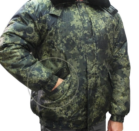 Куртка Зимняя Утеплённая Норд (ткань Оксфорд цвет MATRIX)