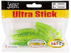 Мягкая съедобная приманка LJ Pro Series Ultra Stick 3.9 in (100 мм), цвет T18, 6 шт