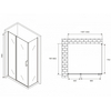 Abber Sonnenstrand AG04120MS-S80M Душевой уголок, 120x80x195