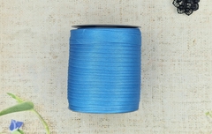 Косая бейка атласная, ш. 1,5 см, голубой