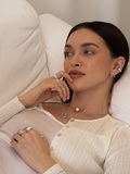 Серьги Бантики