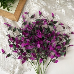 Ампельное растение, зелень искусственная свисающая, сиреневая, 46 см, набор 2 шт.