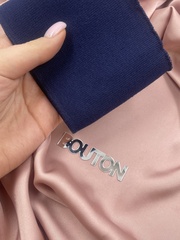 Воротник (подвяз) трикотажный синий 0,4 м, ширина 9 см