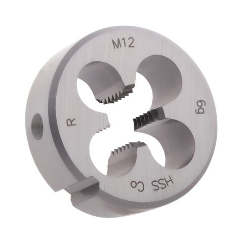 Плашка М12х1,75 DINEN22568 HSSE 6g 38х14мм Ruko 237120E