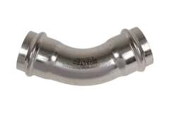 Угольник Valtec 45° вн.-вн. нерж. сталь 35