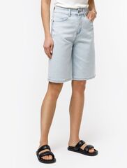 Шорты-бермуды из эластичного денима  D58.021 (116018)