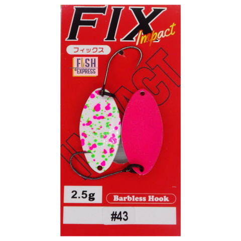 Блесна колеблющаяся FOREST FIX IMPACT 2g цвет #43 (РЕПЛИКА)