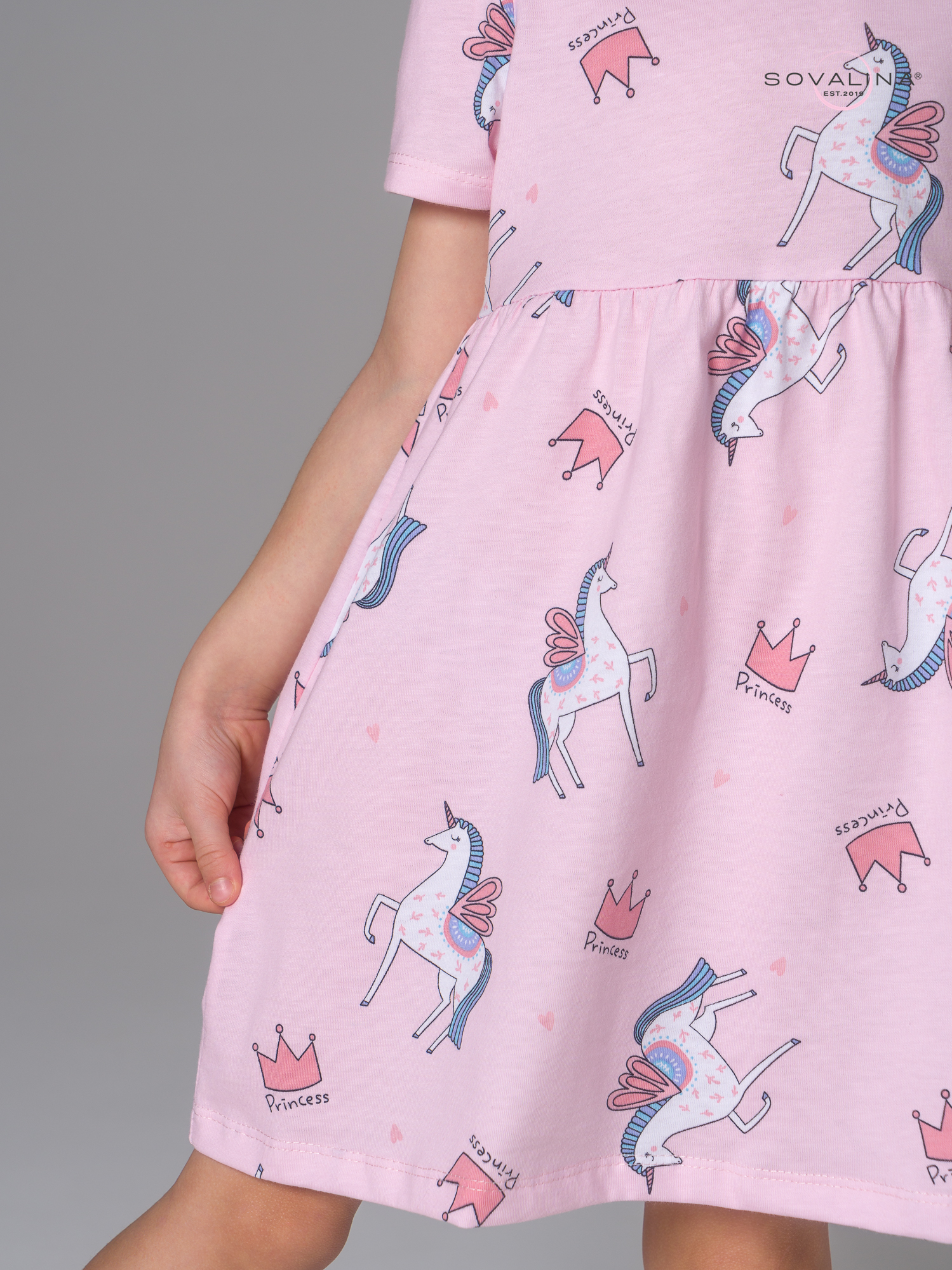 Платье Аленка к/р SG корона принцессы