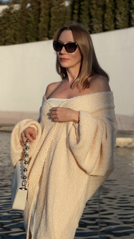 Мастер-класс по вязанию спицами кардигана 