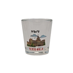 Урал Сувенир - Челябинск набор рюмок 6 шт №0001 Виды города