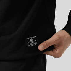 Свитшот Alpha Industries Essential French Terry Crewneck Gen II Black (Черный)