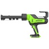 Пистолет для герметиков аккумуляторный Greenworks Арт. 3501707, 24V, 310 мл, без АКБ и ЗУ — фото 9