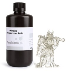 Фотополимерная смола Elegoo Standard Resin, прозрачная (Translucent) (1 кг)