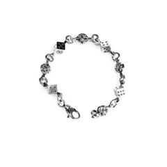 DICE AND CROSSBALL BRACELET