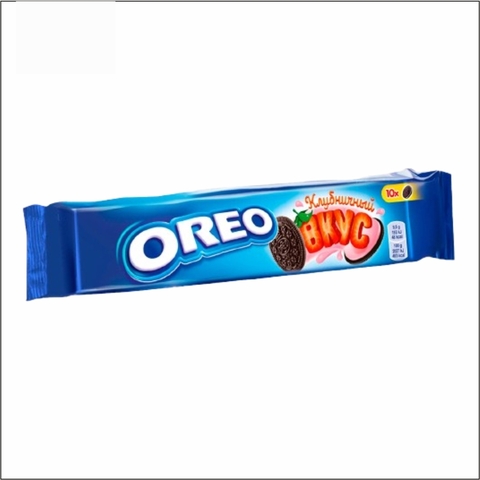 Печенье OREO Какао Клубника 95 г РОССИЯ