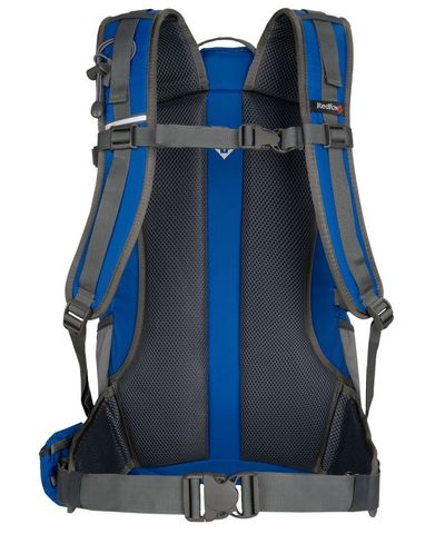 Картинка рюкзак туристический Redfox Trail 40 темно-синий - 4