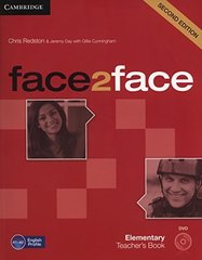 face2face (Second Edition) Elementary Teacher's Book with DVD