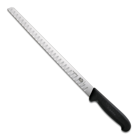 Нож Victorinox филейный рыбный, лезвие 30 см, черный