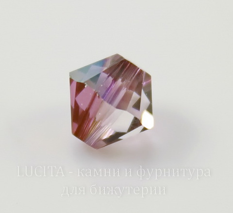 5328 Бусина - биконус Сваровски Crystal Lilac Shadow 6 мм, 5 штук
