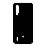 Силиконовый чехол Silicone Cover для Xiaomi Mi A3 Lite (Черный)